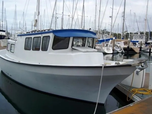 1989 World Marine Monk Custom Cutter