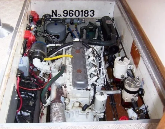 1989 World Marine Monk Custom Cutter