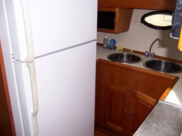 Galley to port