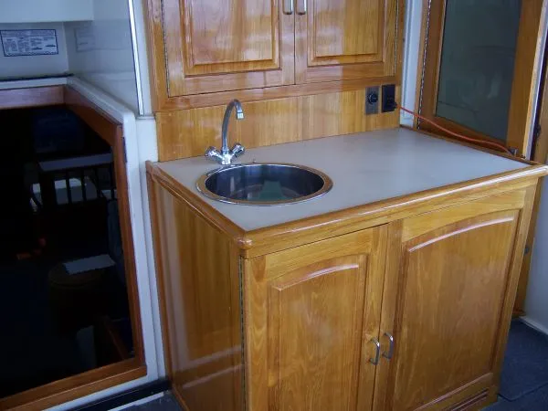 Aft deck bar