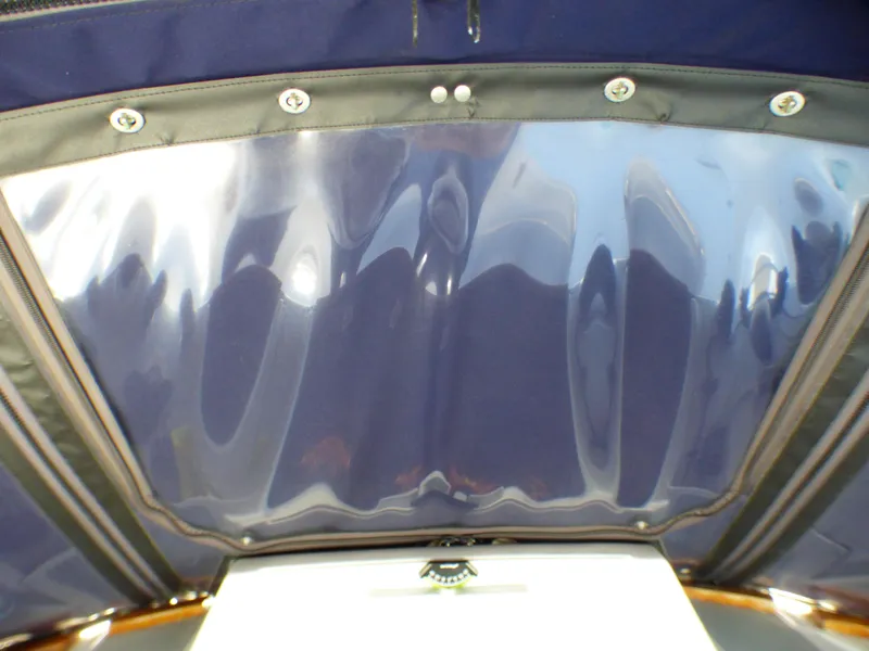 Interior view of a 1998 Hunter 34 sailboat.