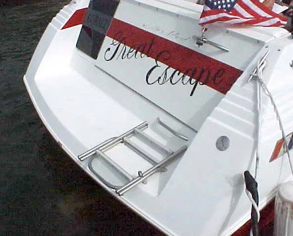 transom/swimstep