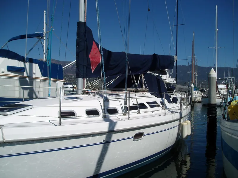 Port side at dock