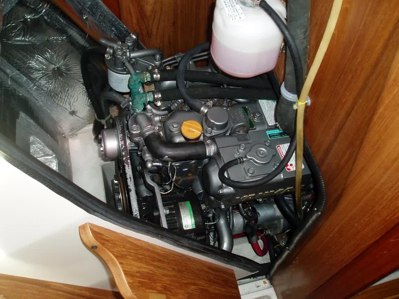 Engine compartment aft