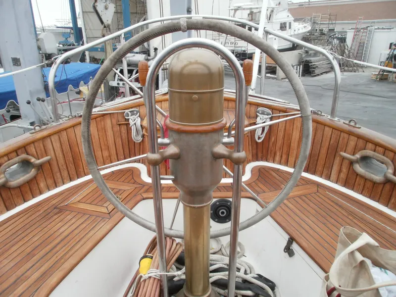 Cockpit looking aft