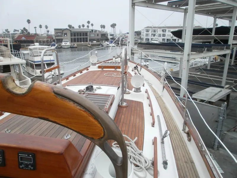 Looking forward in shipyard Aug. 2011