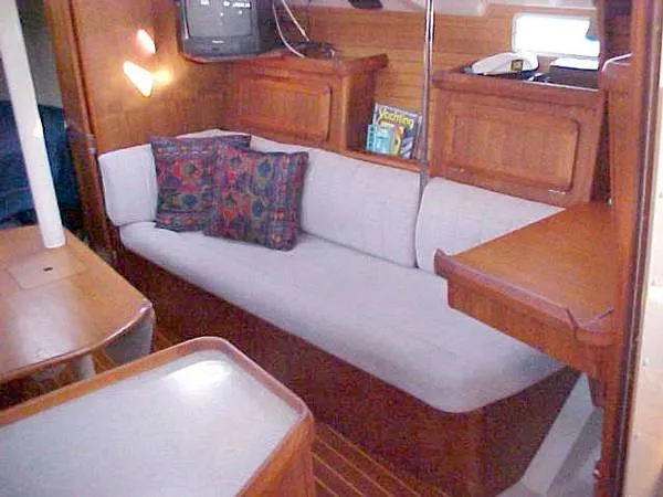 starboard settee