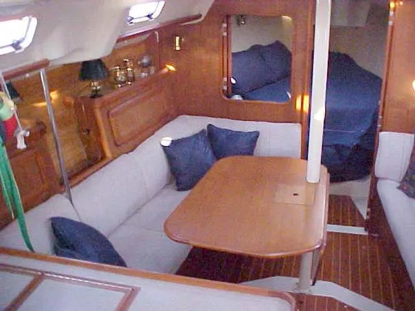 salon and forward cabin