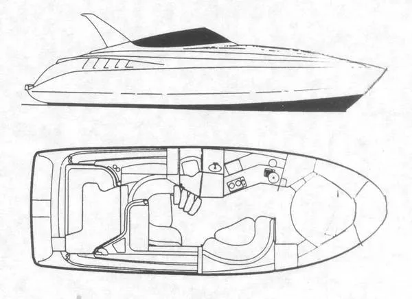 1995 Silverton 361 Express