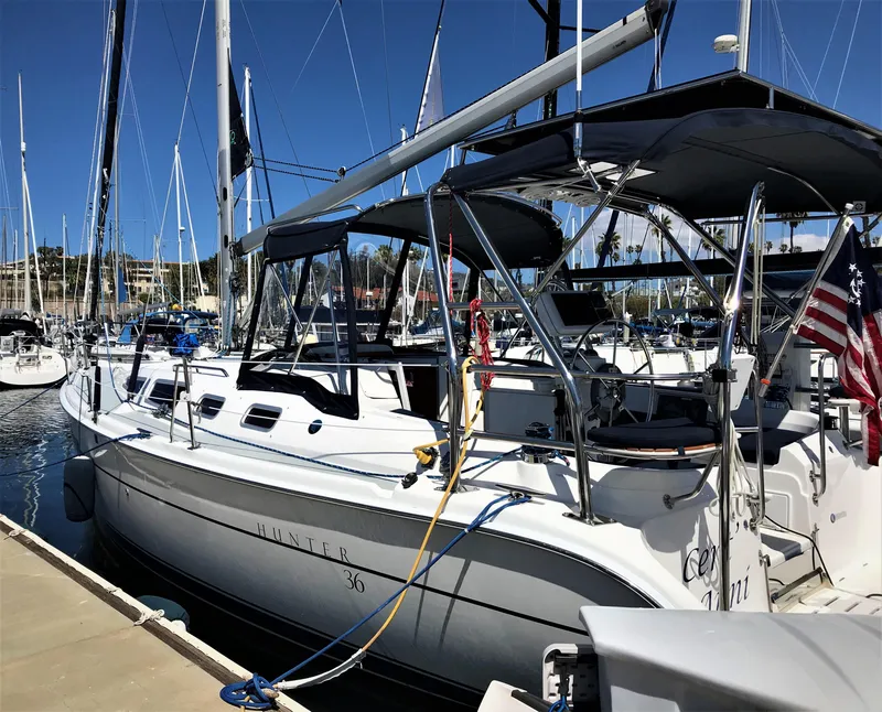 Port quarter at dock