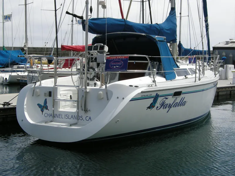 Dockside stern