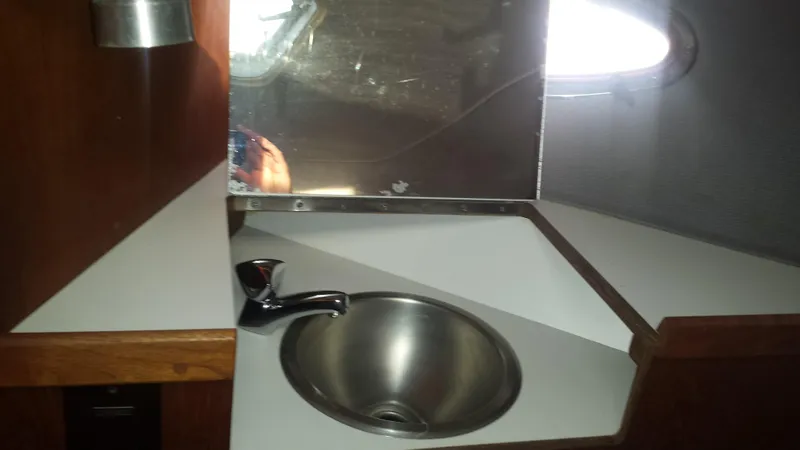 The Lid Closes to allow for More Counter Space