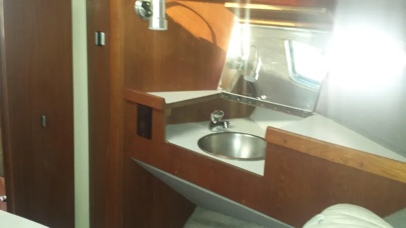 Under Counter Sink in Forward Stateroom