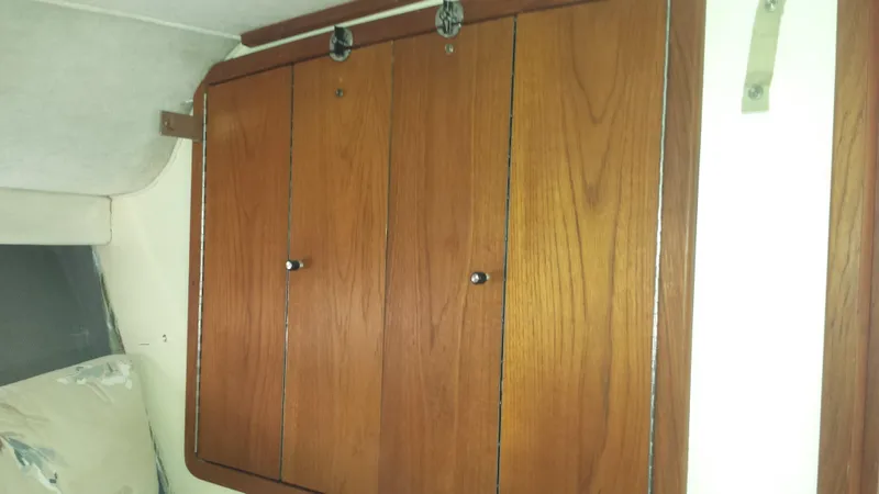 Privacy Folding Doors Between Salon & Forward Stateroom