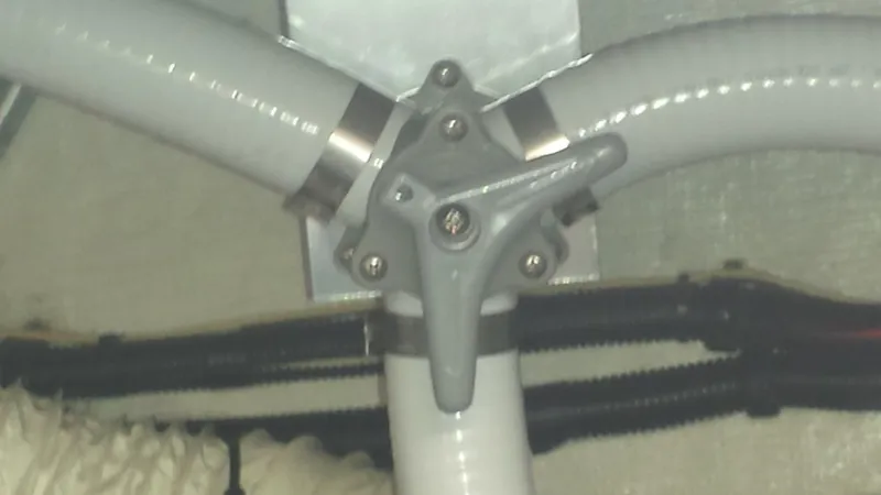 New Y-Valve & Head Plumbing