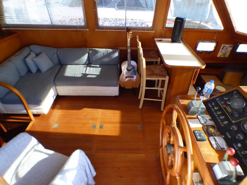 Looking into Salon from Starboard Side Doorway