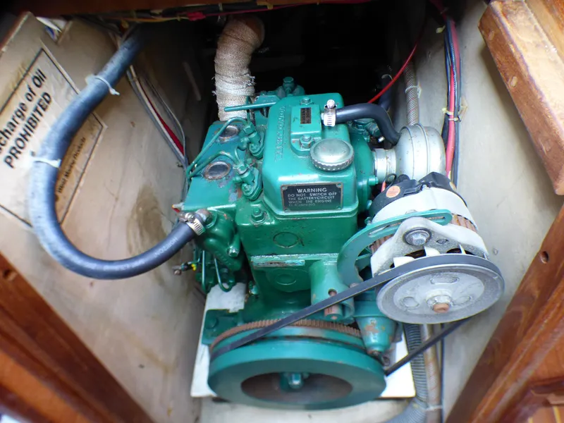 Top of Volvo Engine