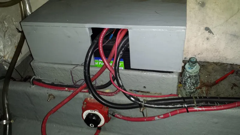battery bank and selector switch