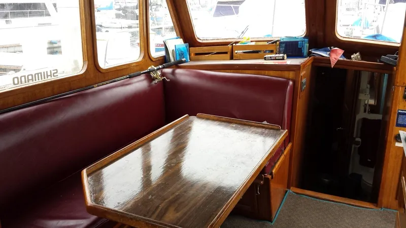 dining table with bench seating
