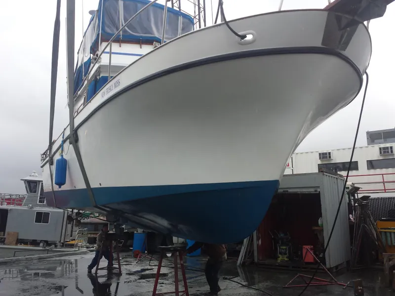 Hauled for Bottom Paint