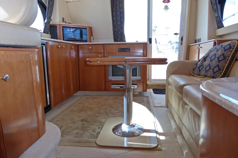 Interior looking aft