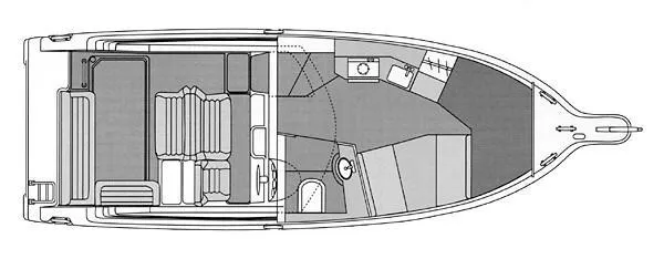 2900SCR - cabin plan