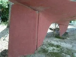 Skeg hung Rudder
