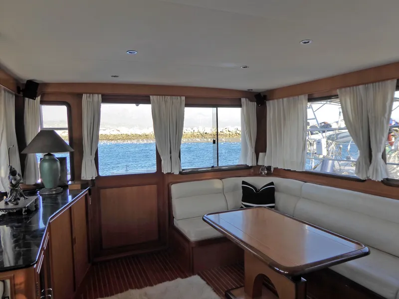 Looking aft from main cabin