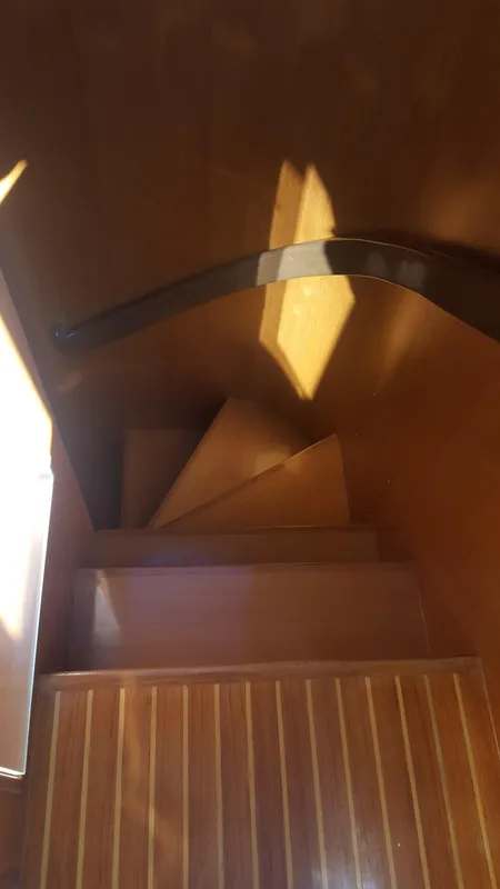Stairs to staterooms (not carpet)