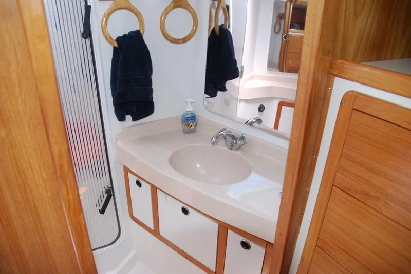 Master Ensuite Sink and Shower