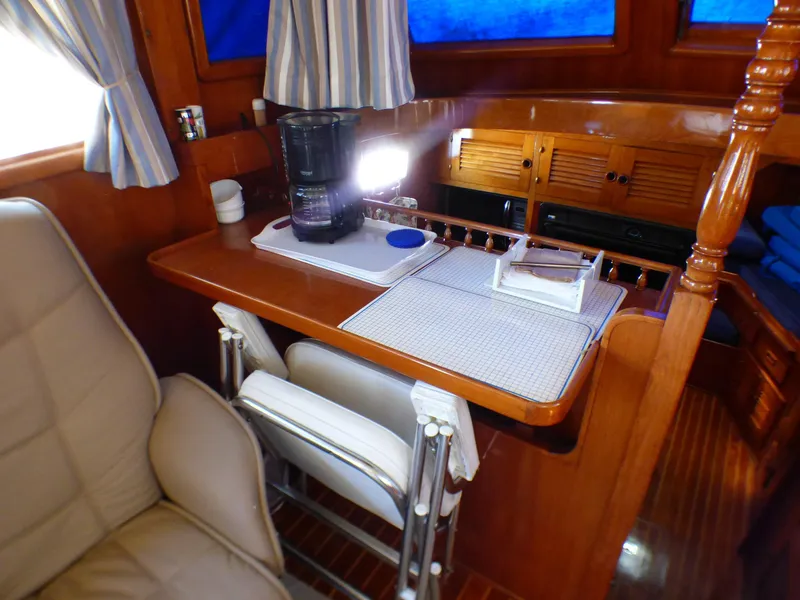 Desk and bar