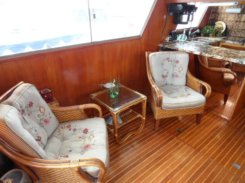 Salon Chairs and table