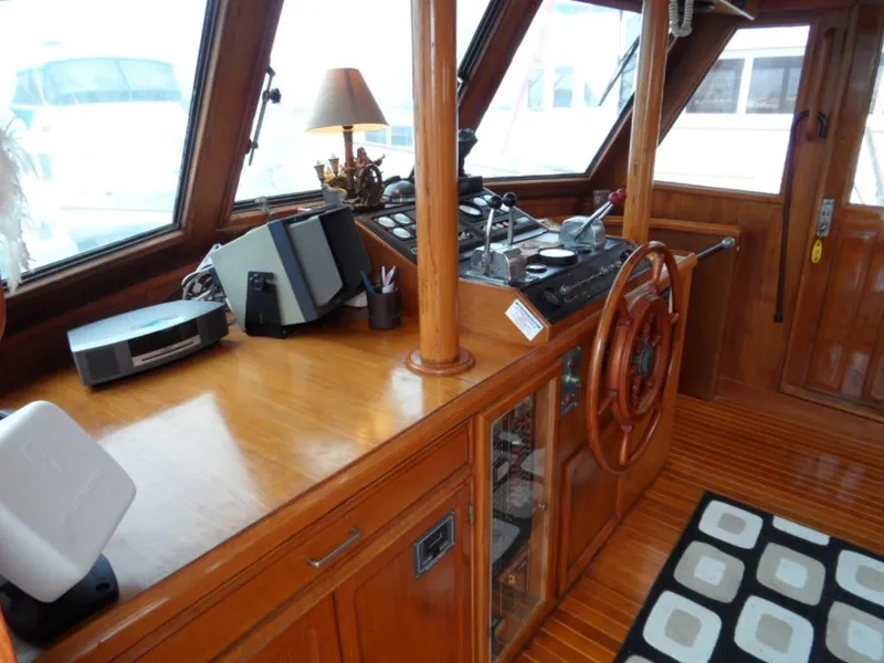 Pilothouse from port
