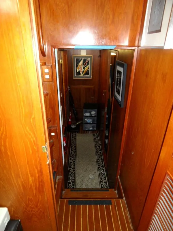 Hallway to Guest Cabin