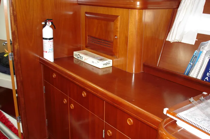 Forward of chart table-STB Side