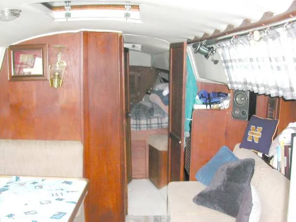 Interior - Companionway Forward