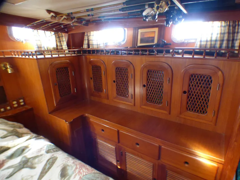 Portside Cabinetry in Aft Cabin
