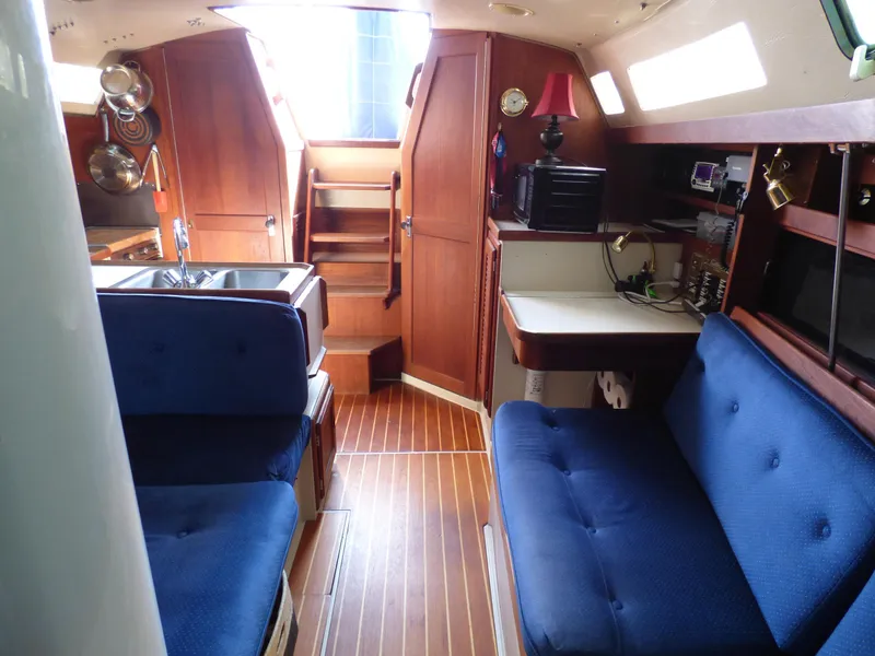 Main Salon Looking Aft