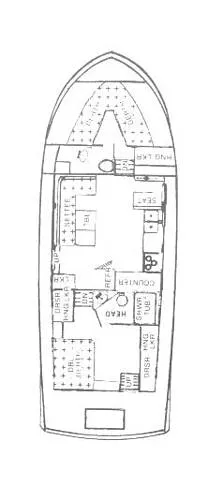 1977 Marine Trading Double Cabin