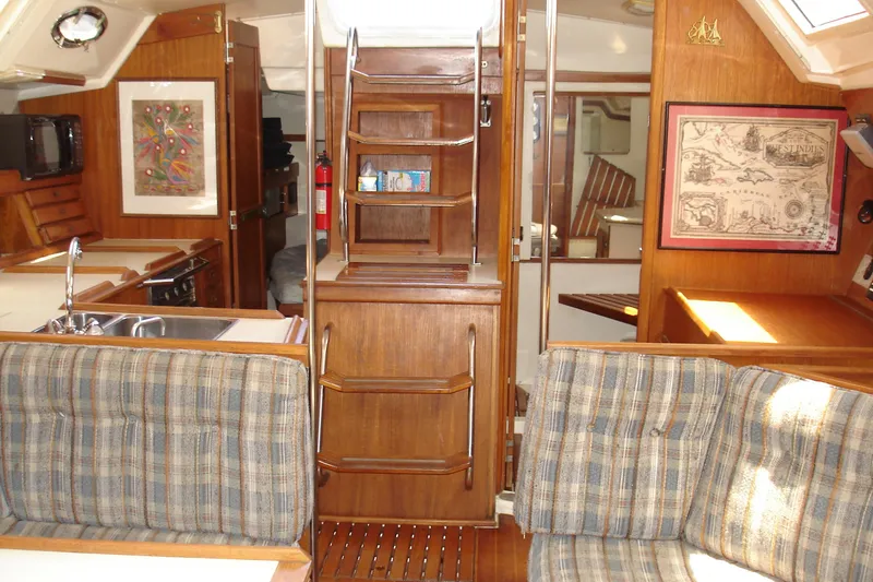 Cabin looking aft