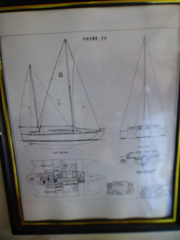 Line Drawing of Vessel