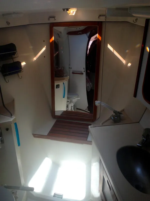 Forward Shower & Access to Chain Locker