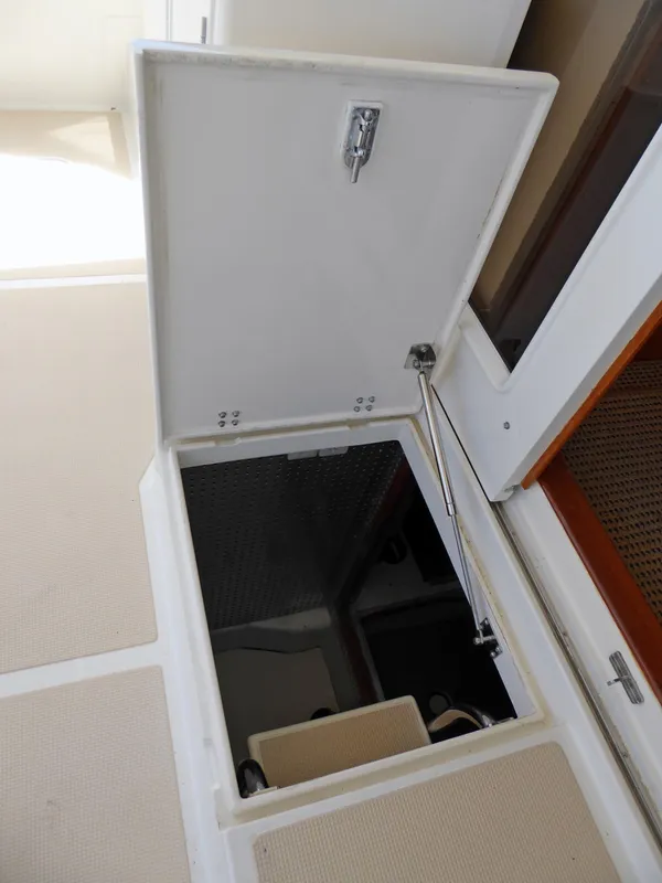 Cockpit engine access