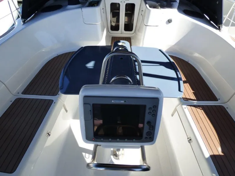 Cockpit table up
