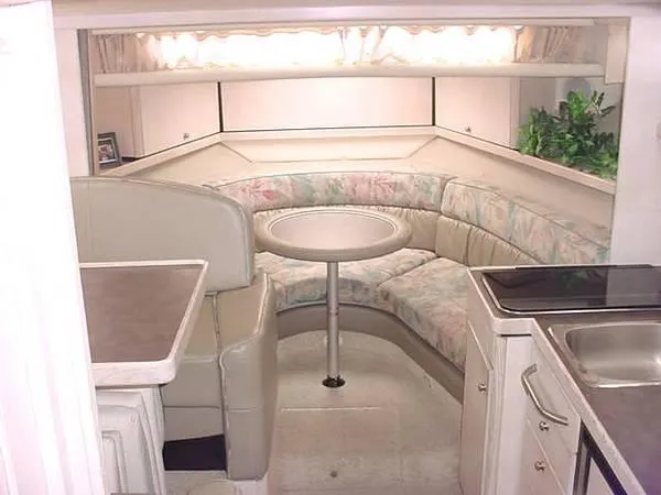 cabin looking forward
