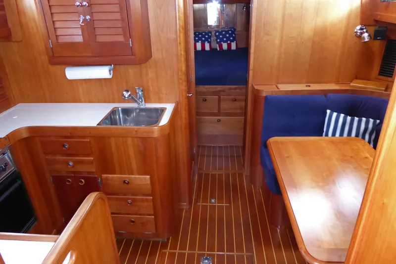 Interior looking forward