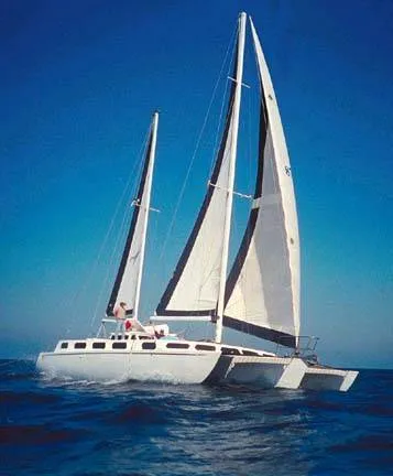 Under sail