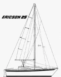 1979 Ericson 25 Plus