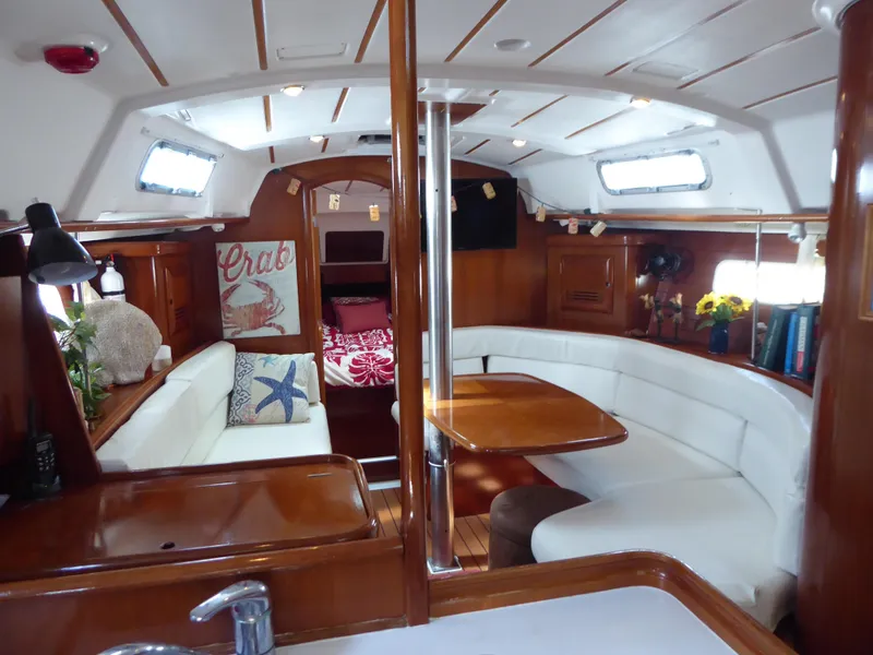 Main cabin looking forward