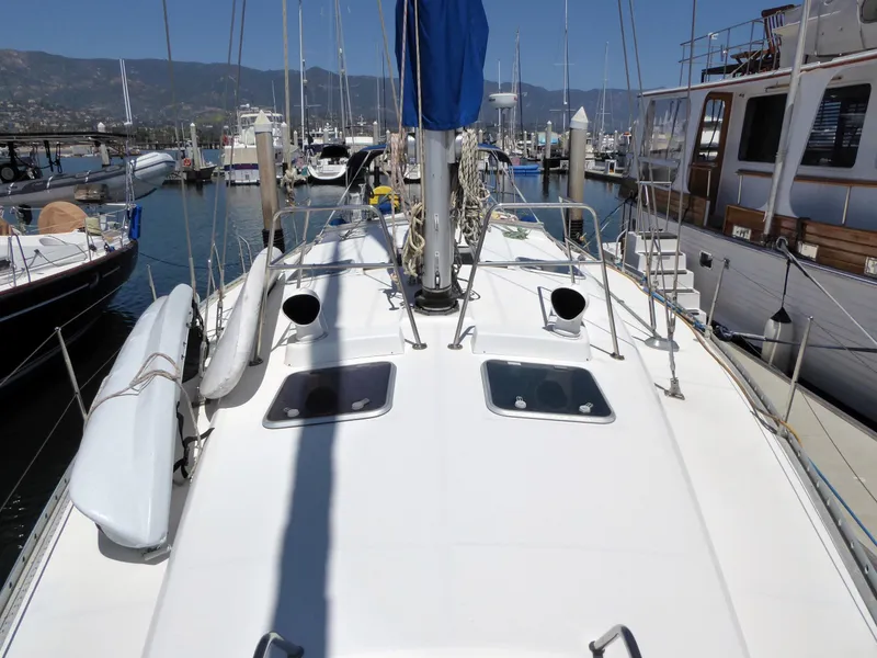 Deck looking aft